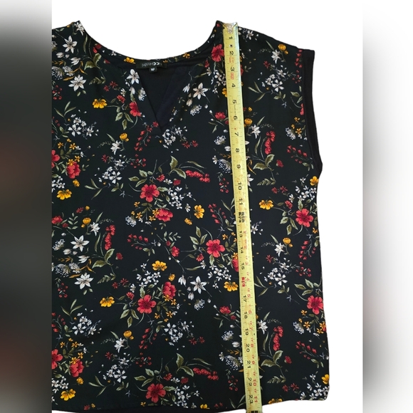 Papermoon Reece Mixed Material Blouse Size MP - Picture 5 of 8